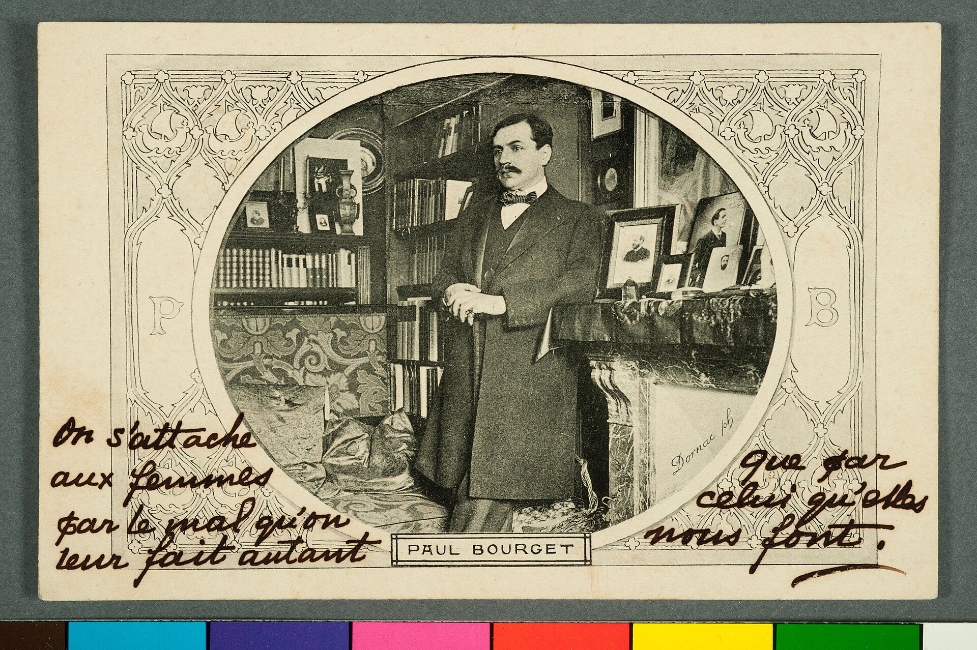 Imagem de referência de Paul Bourgert, descrito nos dados abertos como item da Coleção Cartões Postais, no Museu Paulista