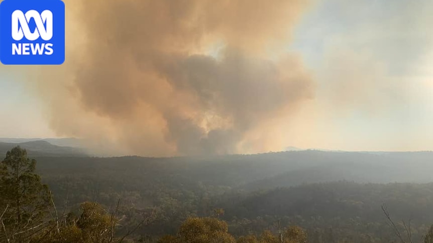 Emitido alerta de emergência para incêndio florestal em South Burnett, com residências em risco