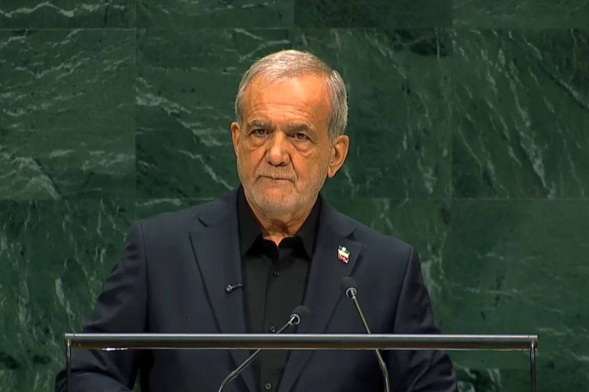 Presidente do Irã Masou Pezeshkian