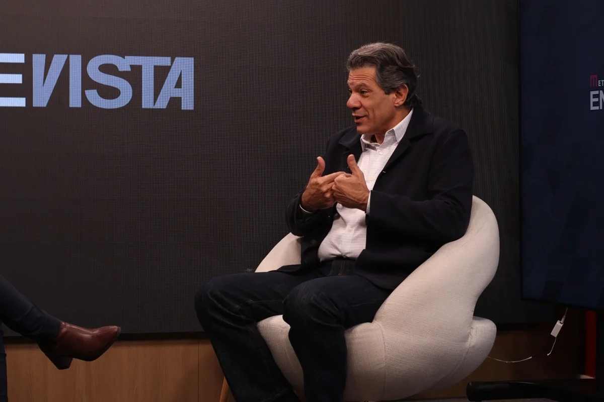 Fernando Haddad, candidato ao governo de São Paulo, no Metrópoles Entrevista