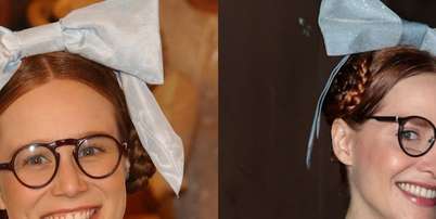 Mariana Ximenes reagiu &agrave; fantasia de Let&iacute;cia Colin em festa do cap&iacute;tulo 100 da novela 'Quem Ama Cuida'; Adriana da trama das 9 se vestiu de Ana Francisca, mocinha de Mariana em 'Chocolate com Pimenta'. Foto: Divulga&ccedil;&atilde;o/TV Globo, /BrazilNews / Purepeople