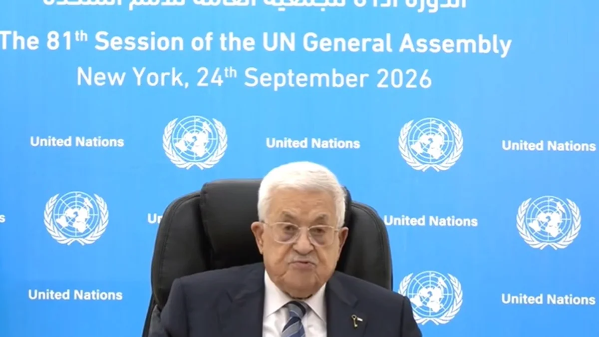 Por vídeo, presidente da Palestina acusa Israel de “guerra genocida” na ONU