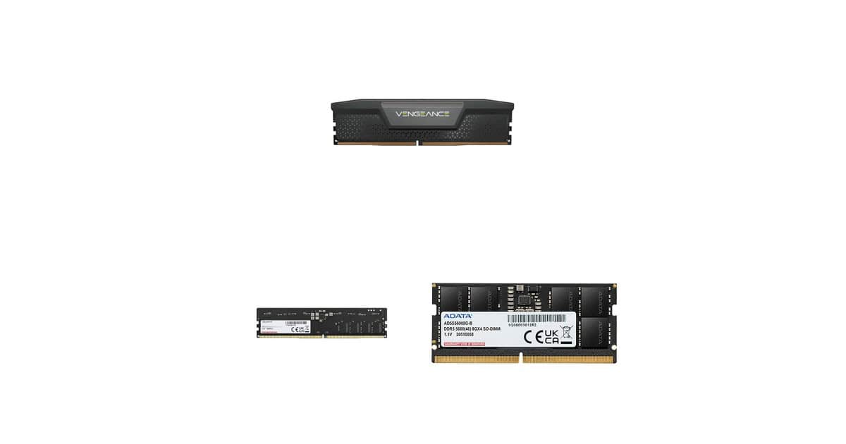 DDR5 em promoção: memórias RAM para turbinar seu PC e notebook estão com ótimas ofertas na Amazon
