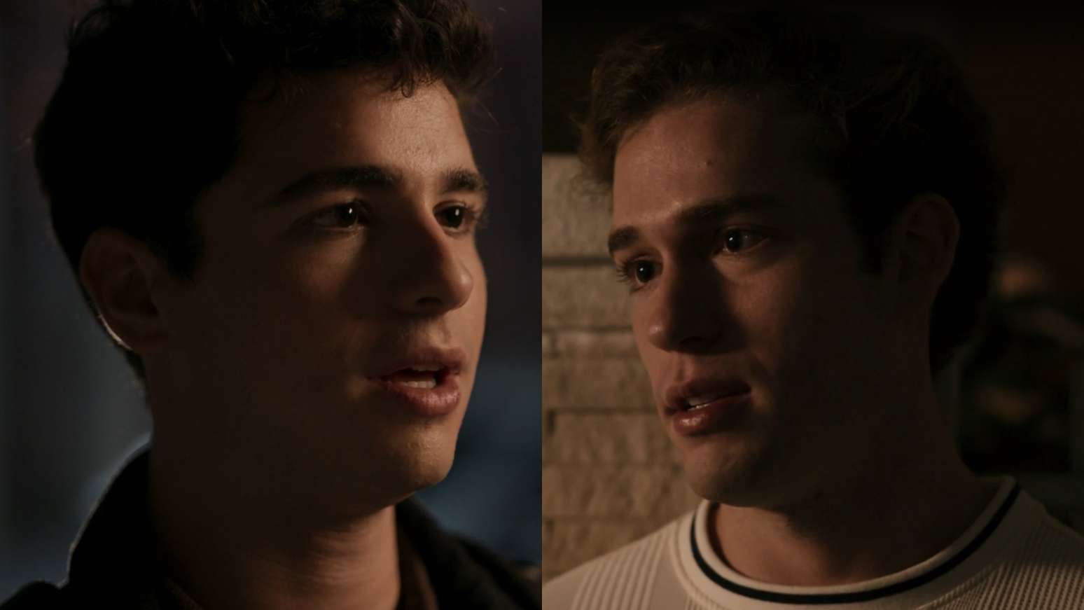 Mau Mau (Jo&atilde;o Victor Gon&ccedil;alves) e Felipe (Pietro Antonelli) de Quem Ama Cuida (Reprodu&ccedil;&atilde;o/TV Globo)