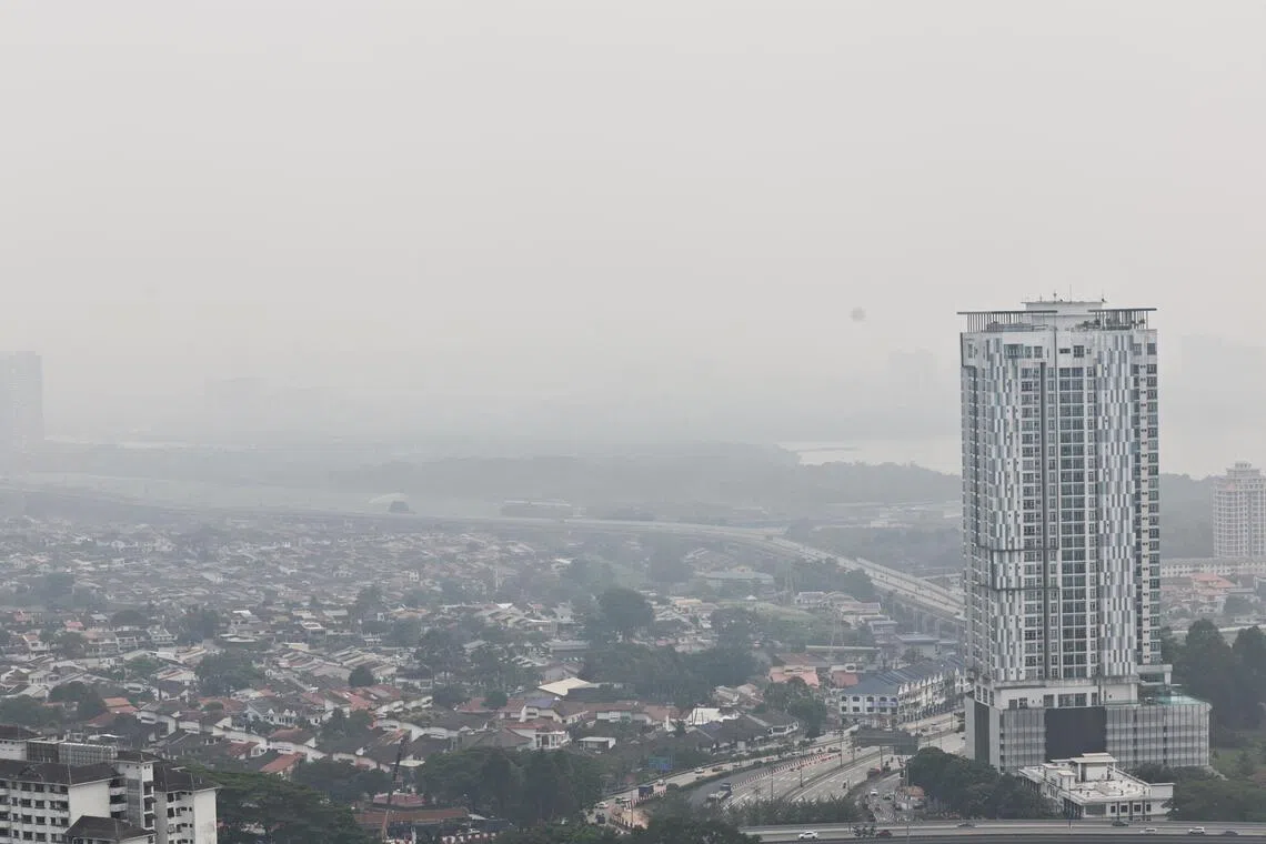 Kota Tinggi in Johor recorded the worst air quality with an API reading of 170.