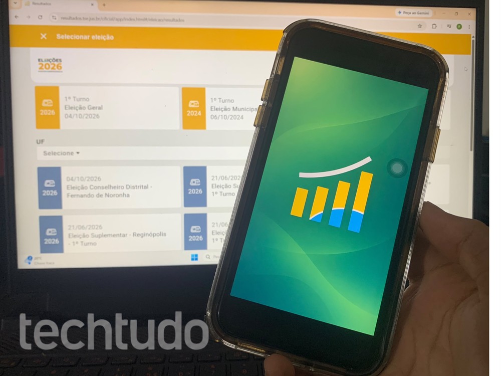 Eleições 2026: veja como acompanhar a contagem dos votos em tempo real pelo celular, sem precisar ligar a TV — Foto: Raphael Alves/TechTudo