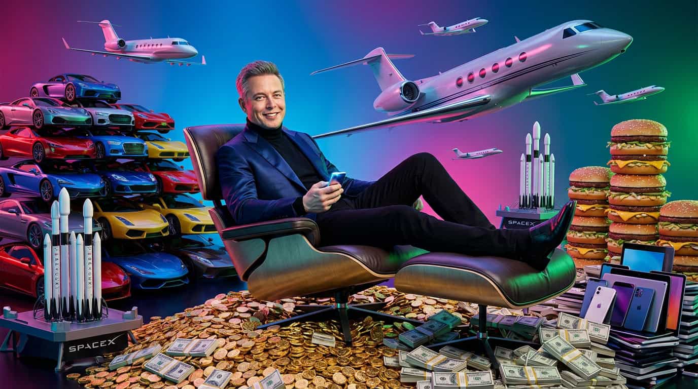 Jogo gratuito desafia o usuário a zerar os US$ 1 tri de Elon Musk