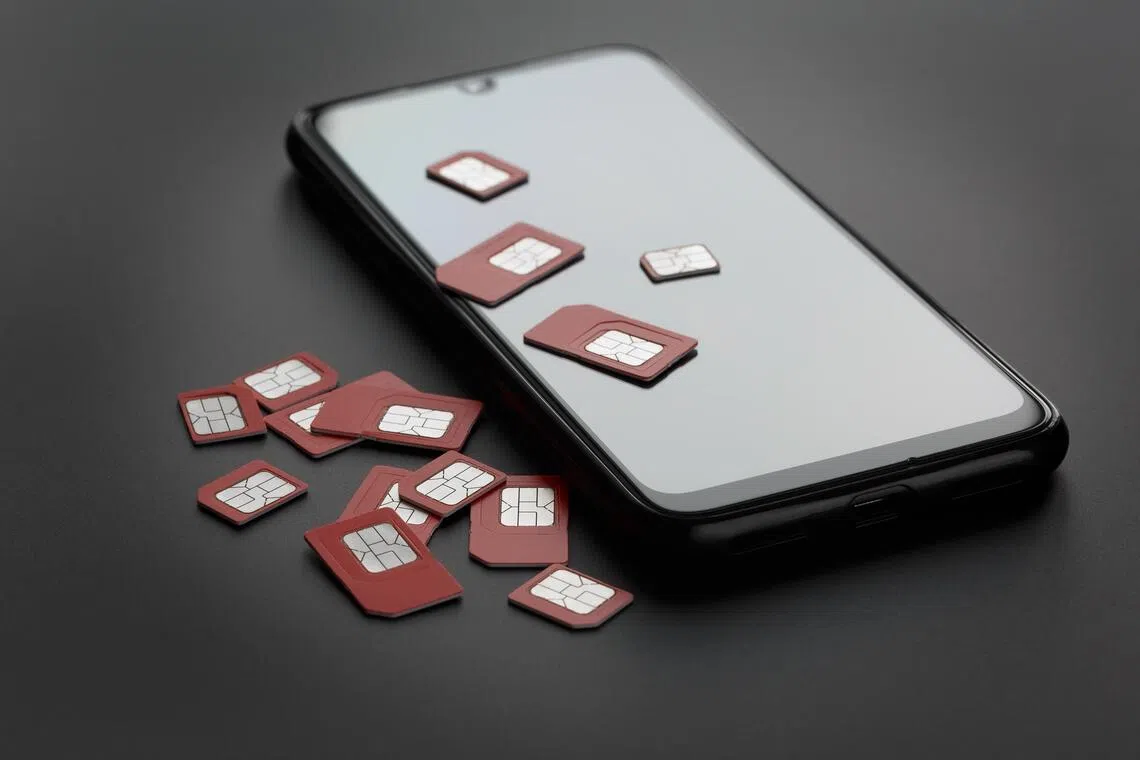 Large quantities of computer equipment, mobile phones, laptops, and SIM cards were seized by the authorities.