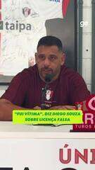 Diego Souza diz que foi vítima em suposto esquema de diplomas falsos