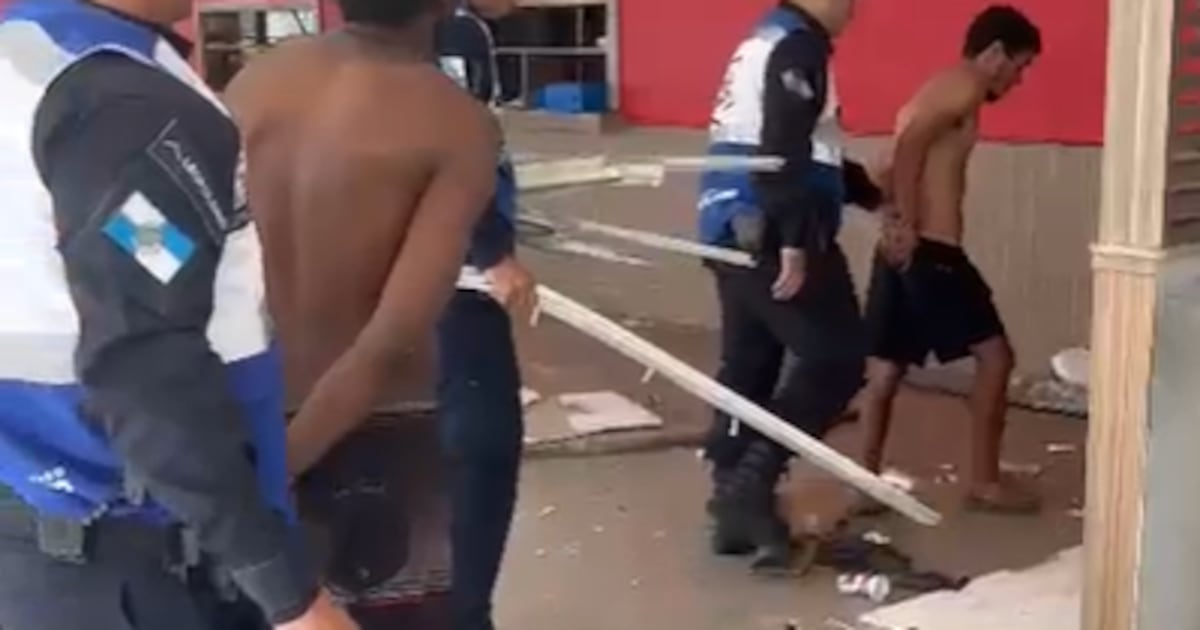 Segurança Presente flagra dupla furtando materiais de antiga lanchonete na Freguesia, no Rio