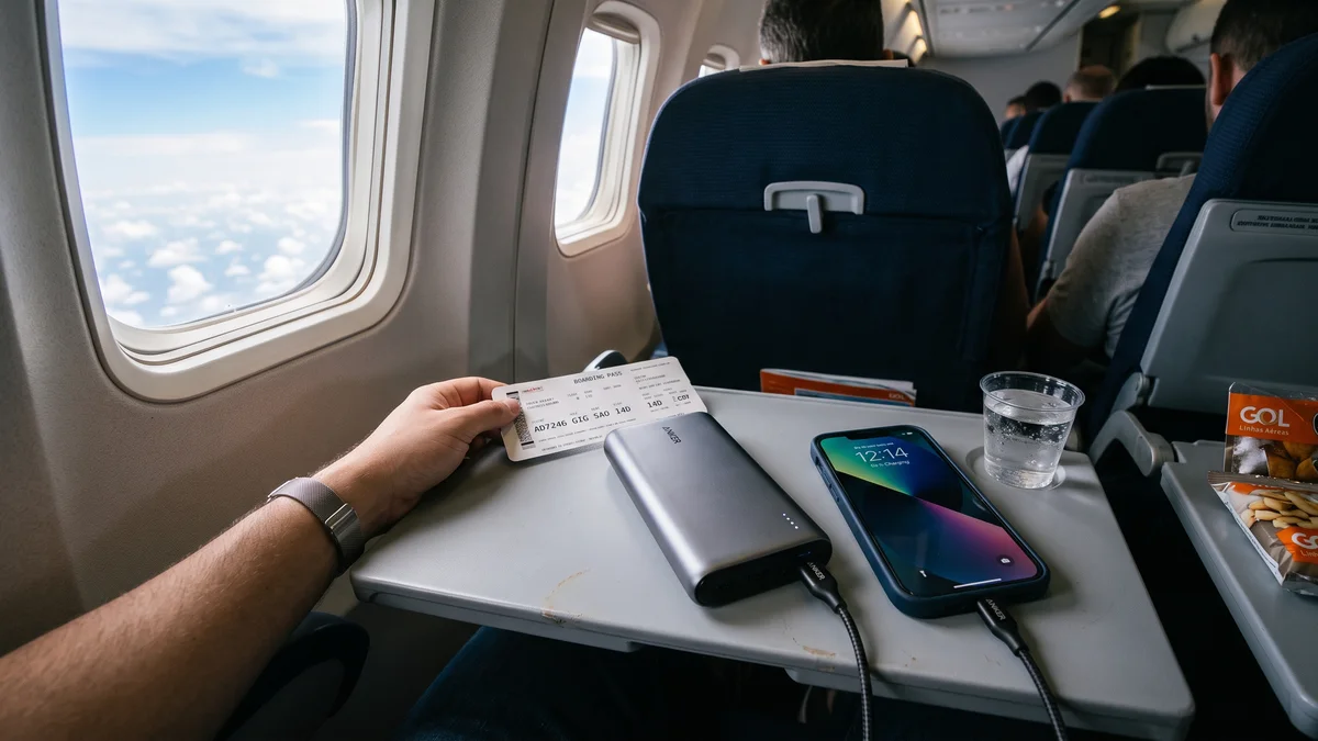 Imagem da matéria: Power bank pode ir na mala despachada? Veja o que é permitido