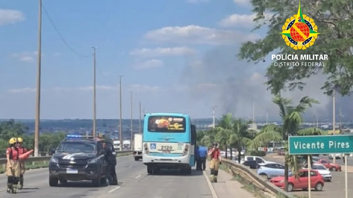 Pedestre tenta atravessar a Estrutural e morre após ser atingido por ônibus