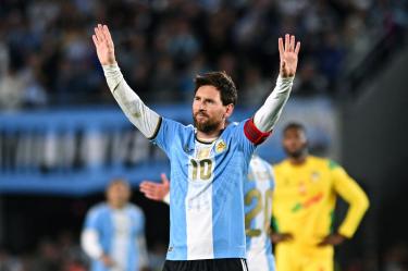 Leo Messi anotó su último gol la Selección Argentina ante Benín
