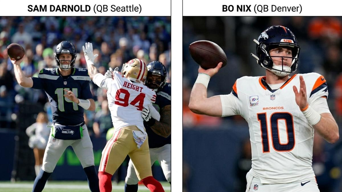 Duelo retro e enfermagem cheia: Seattle Seahawks e Denver Broncos acendem a Semana 6 da NFL