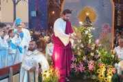 Missa solene no Santuário de Nossa Senhora Aparecida, em SP