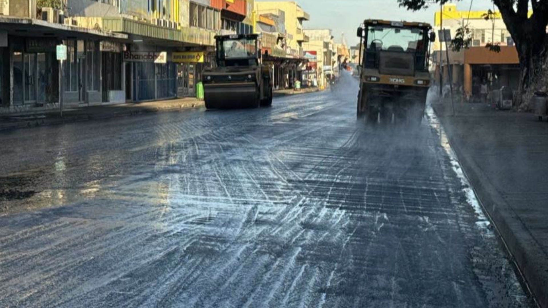 Asphalt overlay works completed along Naviti Street in Lautoka