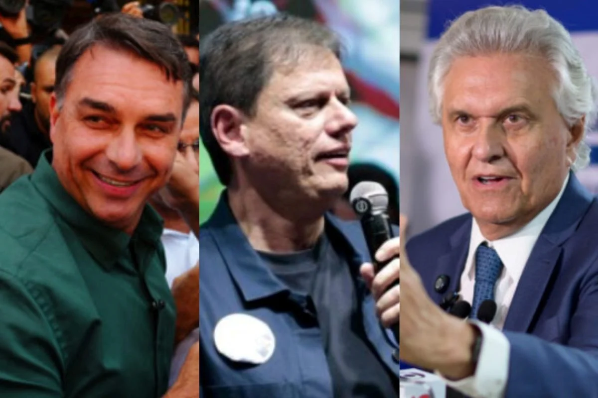 Flávio e Tarcísio vão a Goiânia fechar apoio de Caiado no 2º turno