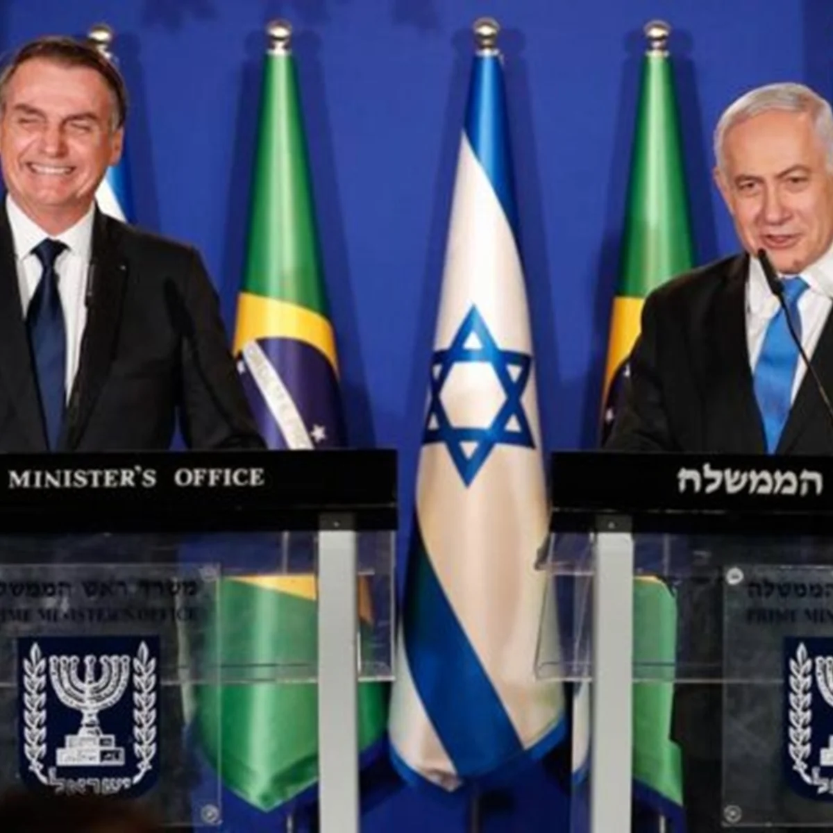 Netanyahu chama Brasil de “pequeno país” ao lembrar posse de Jair Bolsonaro